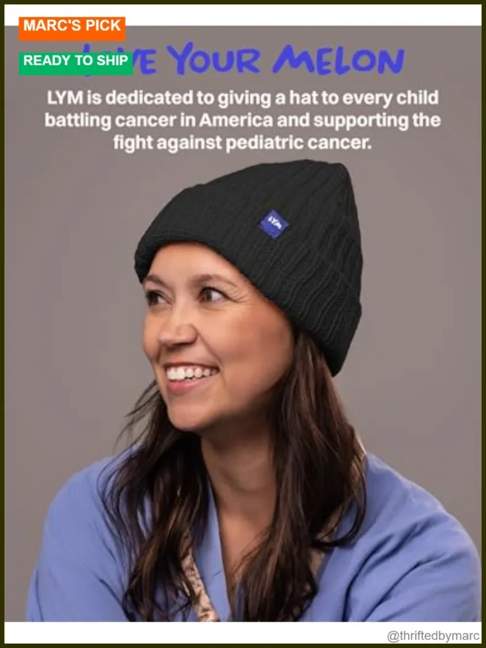 Unisex Cotton Knit Beanie Hat - Breathable Lightweight Cuffed or Slouchy Fit